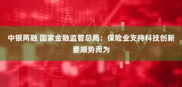 中银两融 国家金融监管总局：保险业支持科技创新要顺势而为